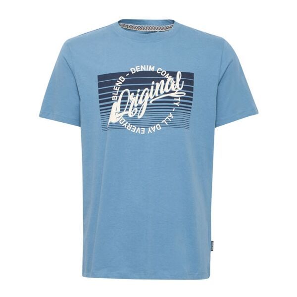 BLEND BLEND REGULAR FIT Мъжка тениска, светлосиньо, размер