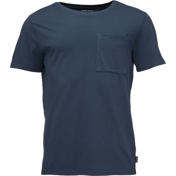 BLEND BLEND REGULAR FIT Мъжка тениска, тъмносин, размер