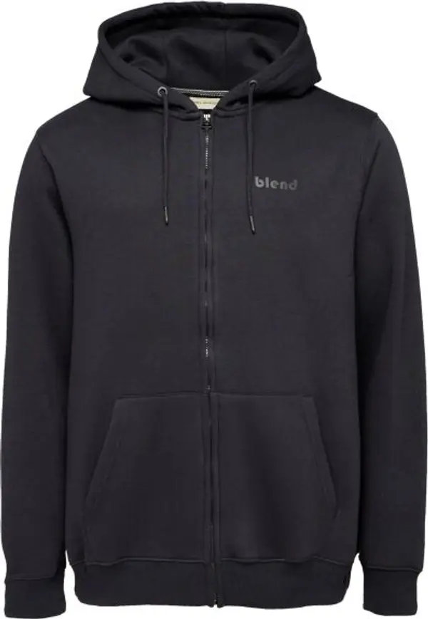 BLEND BLEND SWEATSHIRT Мъжки суитшърт с качулка, черно, размер XXL