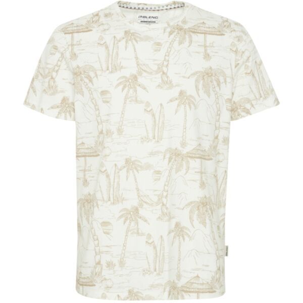 BLEND BLEND TEE REGULAR FIT Мъжка тениска, бежово, размер