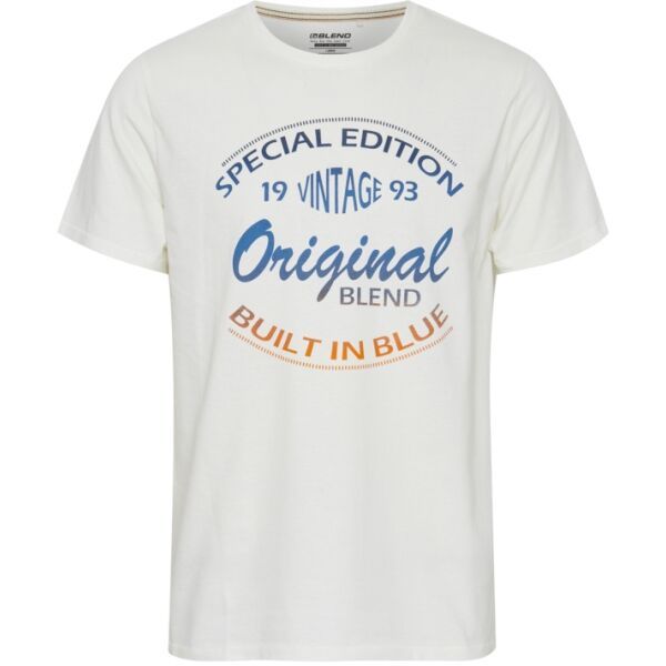 BLEND BLEND TEE REGULAR FIT Мъжка тениска, бяло, размер