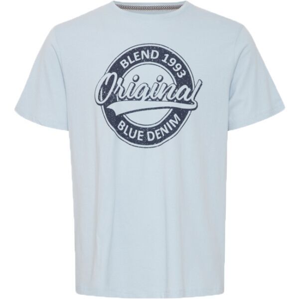 BLEND BLEND TEE REGULAR FIT Мъжка тениска, светлосиньо, размер