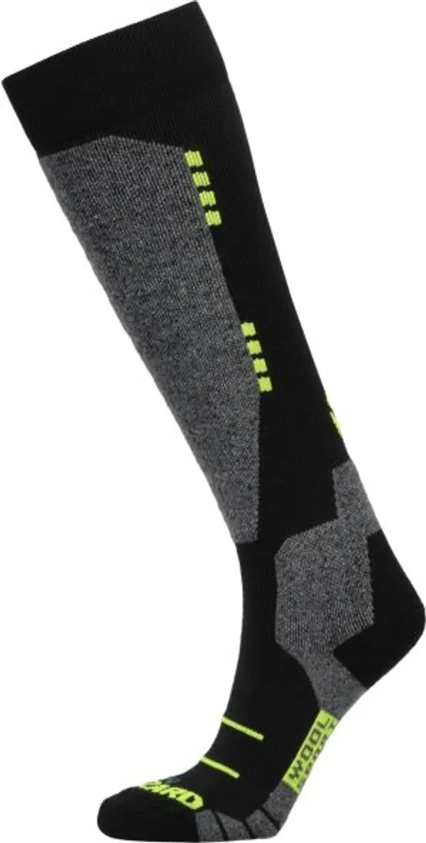 Blizzard Blizzard WOOL SPORT SKI SOCKS Скиорски три четвърти чорапи, черно, размер
