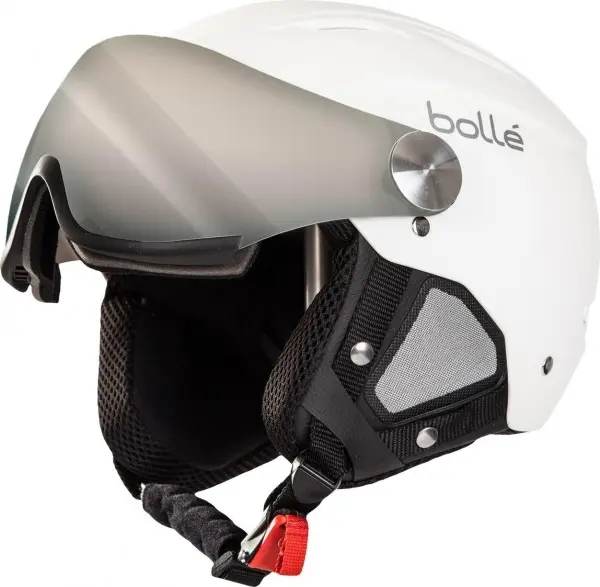 Bolle Bolle BACKLINE VISOR +1 Ски каска, бяло, размер (56 - 58)