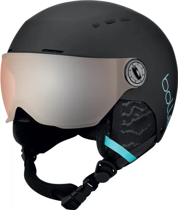 Bolle Bolle QUIZ VISOR M (52 - 55) CM Ски каска, черно, размер