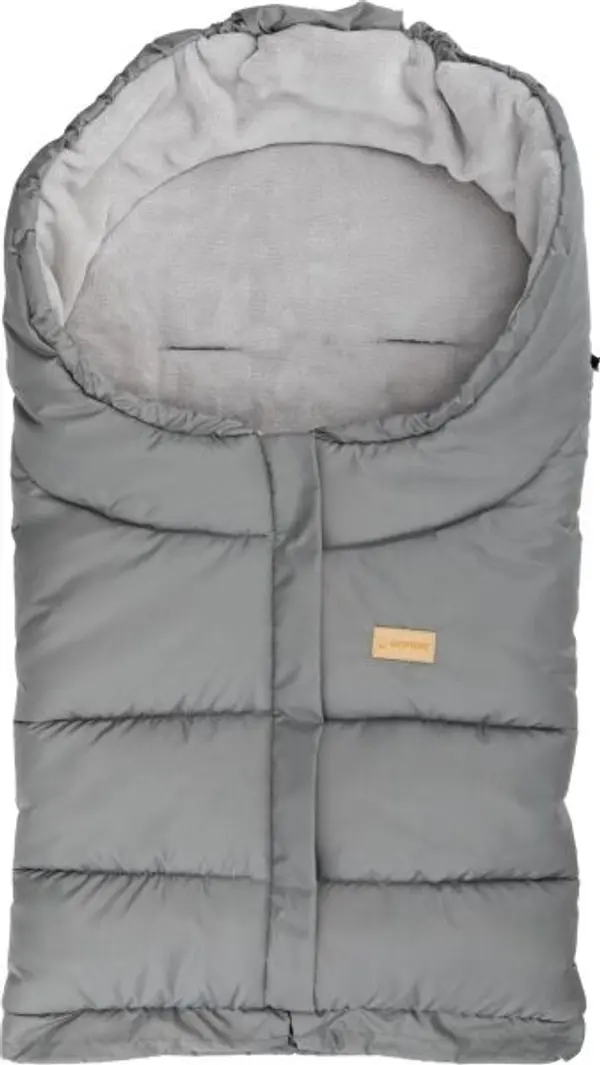 BOMIMI BOMIMI FLUFIG PREMIUM 110 cm Спално чувалче за дете, сиво, размер