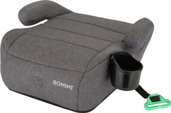 BOMIMI BOMIMI SOFI MAXI IBELT 125-150 CM Детска седалка за кола, тъмносиво, размер