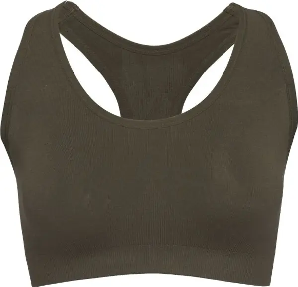 BOODY BOODY RACERBACK SPORTS BRA Дамски спортен сутиен, тъмнозелено, размер