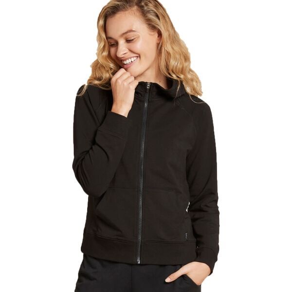 BOODY BOODY WEEKEND ZIP UP HOODIE Дамски суитшърт, черно, размер