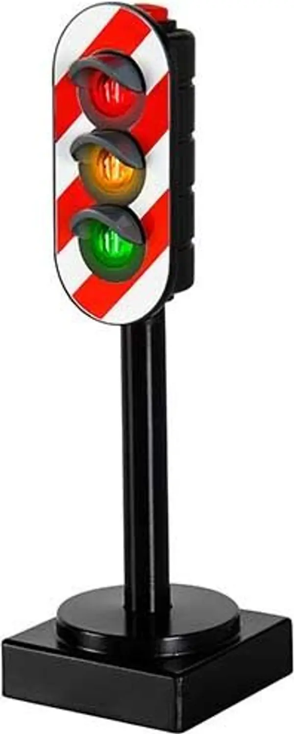 BRIO BRIO TRAFFIC LIGHT Светещ светофар, черно, размер