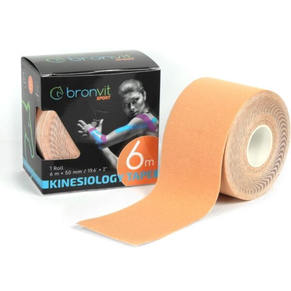 BronVit BronVit SPORT KINESIO TAPE CLASSIC Кинезио лента, бежово, размер