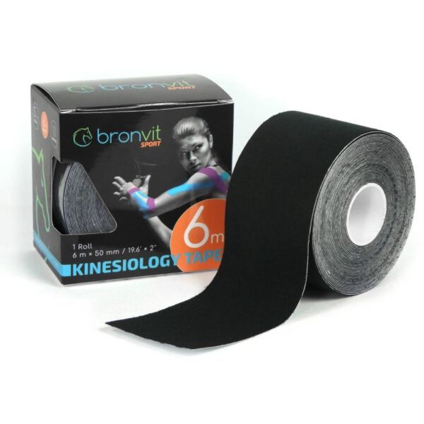 BronVit BronVit SPORT KINESIO TAPE CLASSIC Кинезио лента, черно, размер