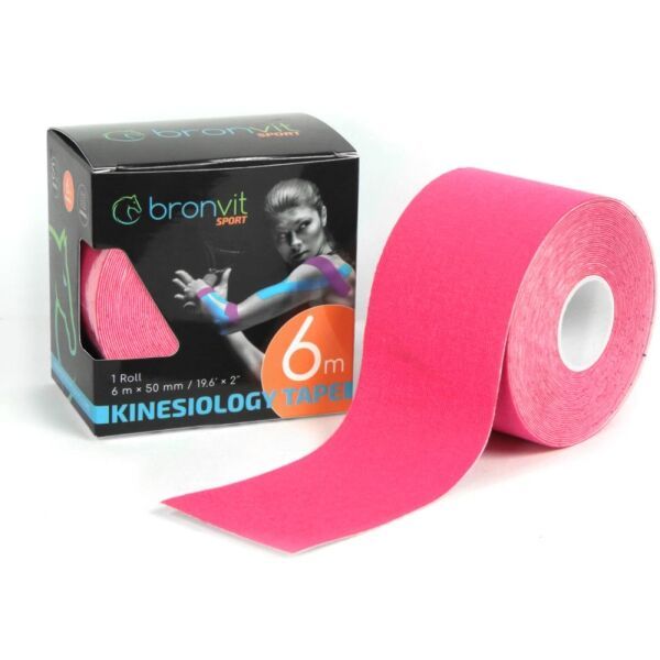 BronVit BronVit SPORT KINESIO TAPE CLASSIC Кинезио лента, розово, размер