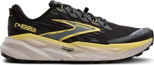 BROOKS BROOKS CASCADIA 19 M Мъжки обувки за бягане, черно, размер 47.5