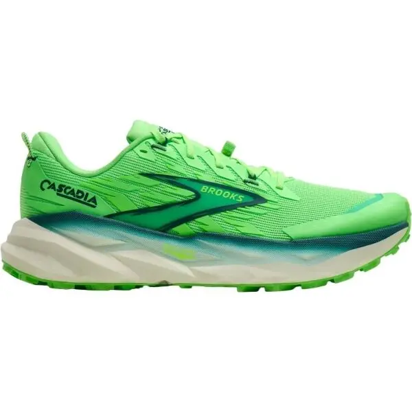 BROOKS BROOKS CASCADIA 19 M Мъжки обувки за бягане, зелено, размер 43