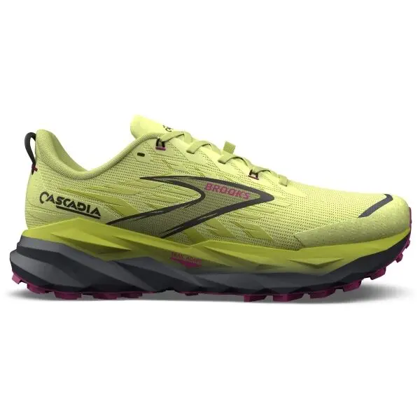 BROOKS BROOKS CASCADIA 19 W Дамски обувки за бягане, жълто, размер 37.5
