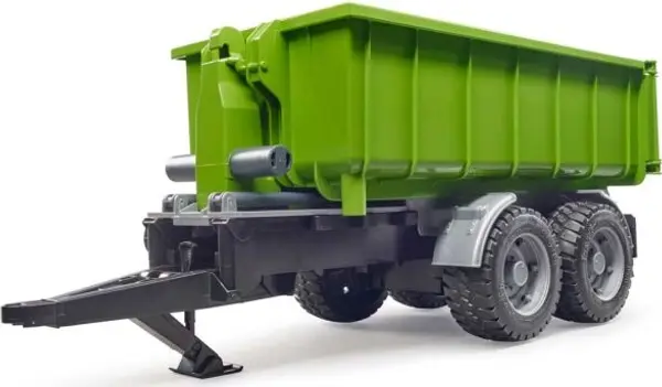 BRUDER BRUDER TRACTOR CONTAINER TRAILER Контейнерно ремарке, зелено, размер