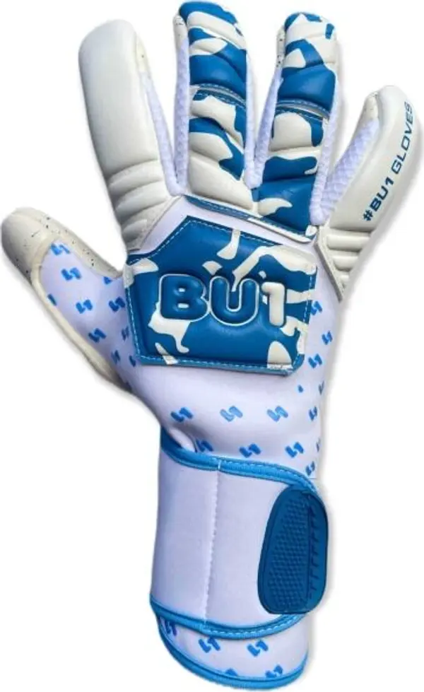 BU1 BU1 ONE BLUE HYLA Мъжки футболни  ръкавици, синьо, размер