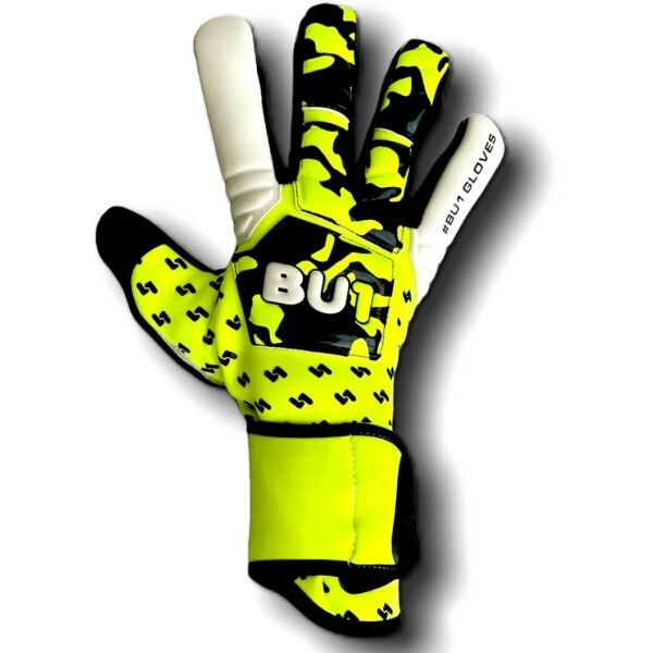 BU1 BU1 ONE FLUO HYLA Мъжки футболни ръкавици, светлоотразителен неон, размер