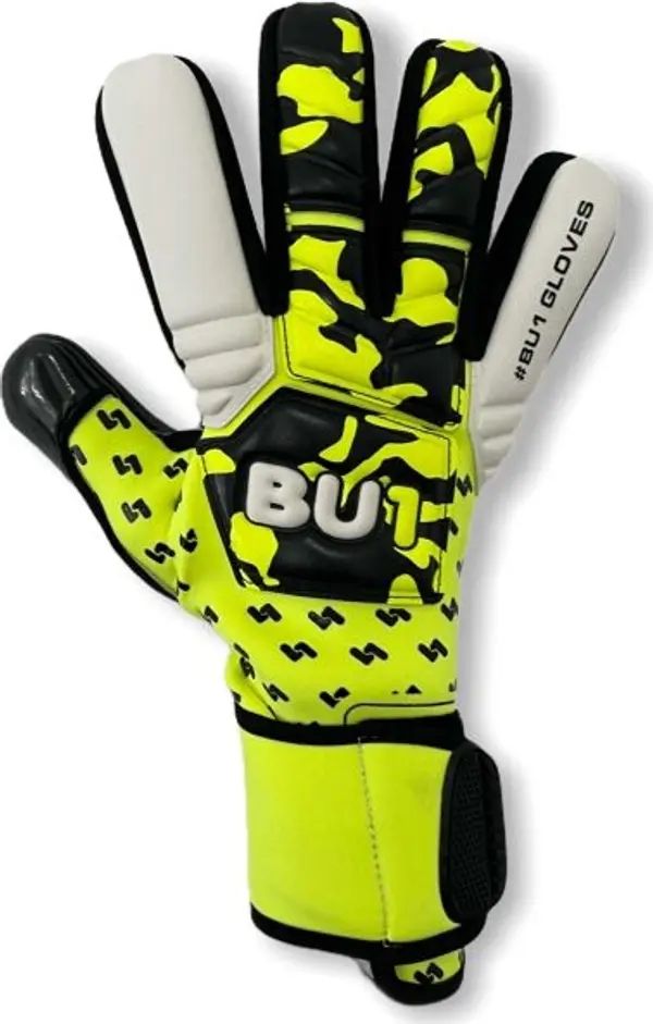 BU1 BU1 ONE FLUO NC Мъжки футболни ръкавици, черно, размер