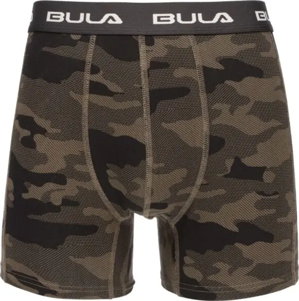 Bula Bula Bula PRINT BOXER Мъжки боксерки, кафяво, размер