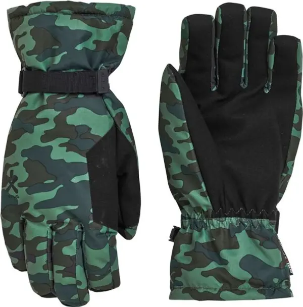 Bula Bula CAMOUFLAGE MITTENS Мъжки ръкавици, черно, размер