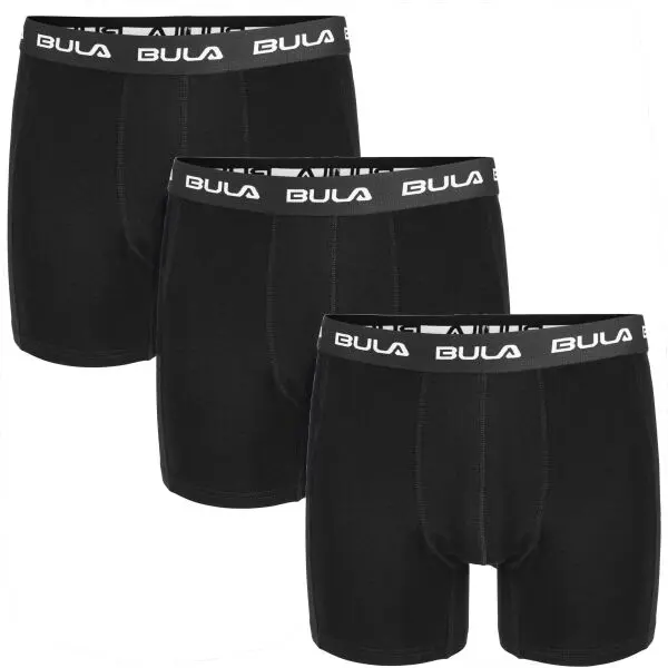 Bula Bula FRAME 3PK BOXER Мъжки боксерки, черно, размер