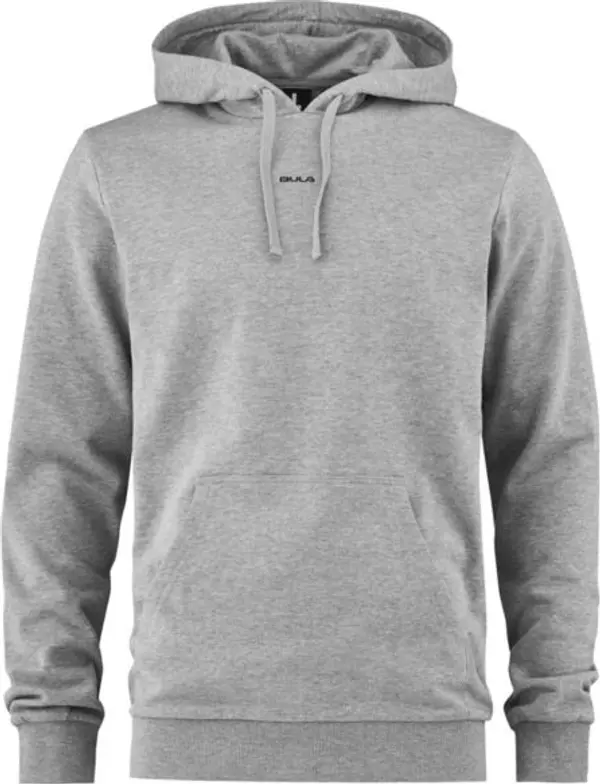 Bula Bula FRAME LOGO HOODIE Мъжки памучен суитшърт, сиво, размер