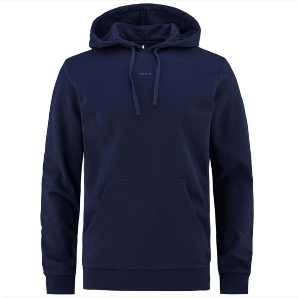 Bula Bula FRAME LOGO HOODIE Мъжки памучен суитшърт, тъмносин, размер