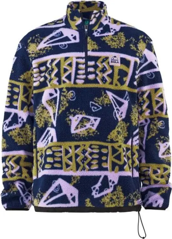 Bula Bula LEGACY Мъжки флийс суитшърт, синьо, размер