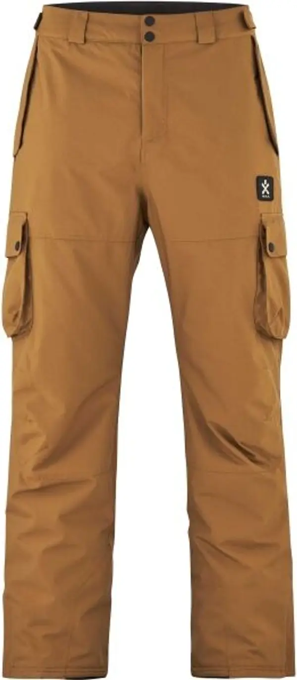 Bula Bula LIFTIE Мъжки затоплени скиорски панталони, кафяво, размер