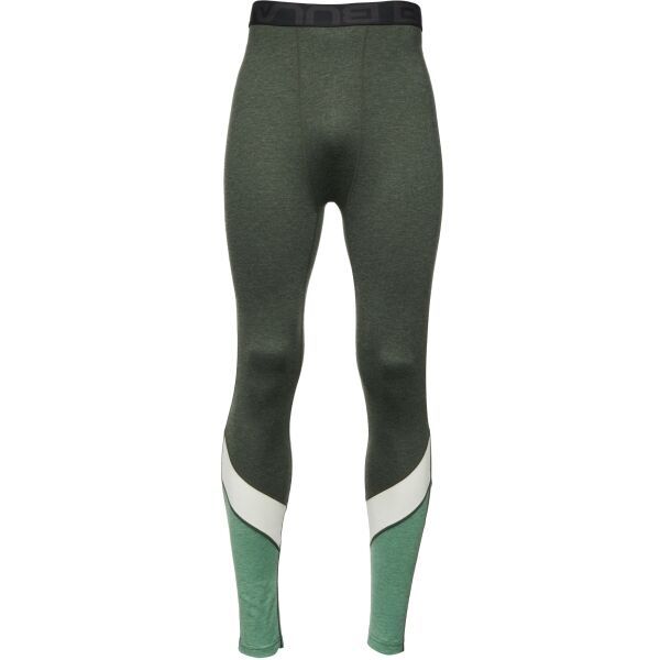 Bula Bula RETRO Мъжки мериносови долни панталони, тъмносиво, размер