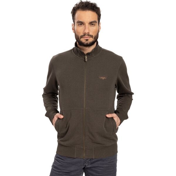 BUSHMAN BUSHMAN AIDAN Мъжки суитшърт, кафяво, размер