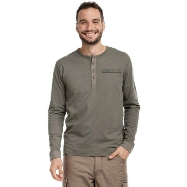 BUSHMAN BUSHMAN BAFFIN Мъжка тениска, khaki, размер