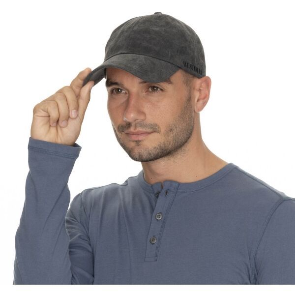 BUSHMAN BUSHMAN BLAK Мъжка шапка с козирка, тъмносиво, размер