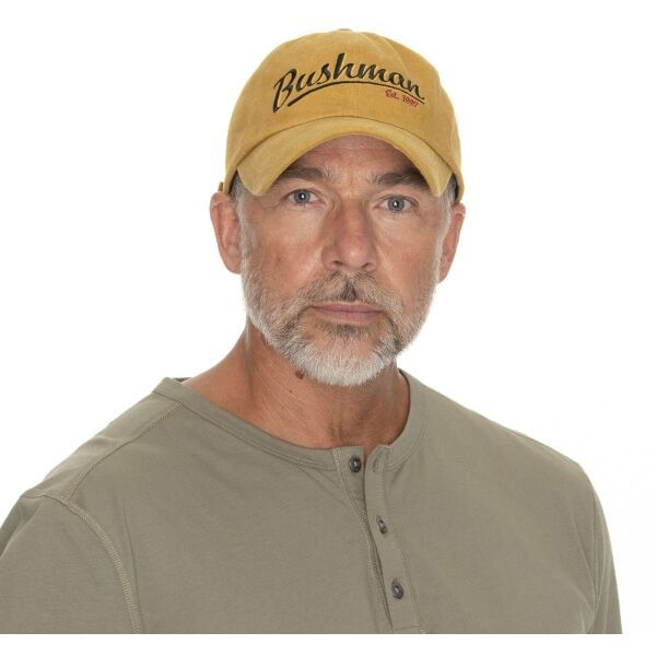 BUSHMAN BUSHMAN BLAK Мъжка шапка с козирка, жълто, размер