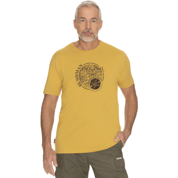 BUSHMAN BUSHMAN DAISEN Мъжка тениска, жълто, размер L
