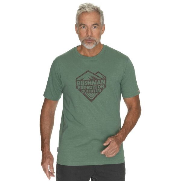 BUSHMAN BUSHMAN ELIAS Мъжка тениска, зелено, размер