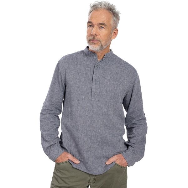 BUSHMAN BUSHMAN HALLAM Мъжка риза, тъмносин, размер