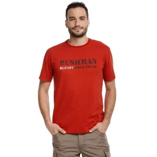 BUSHMAN BUSHMAN ISAAC Мъжка тениска, червено, размер