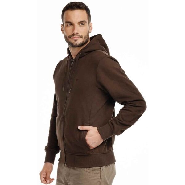 BUSHMAN BUSHMAN LYNN Мъжки суитшърт, кафяво, размер