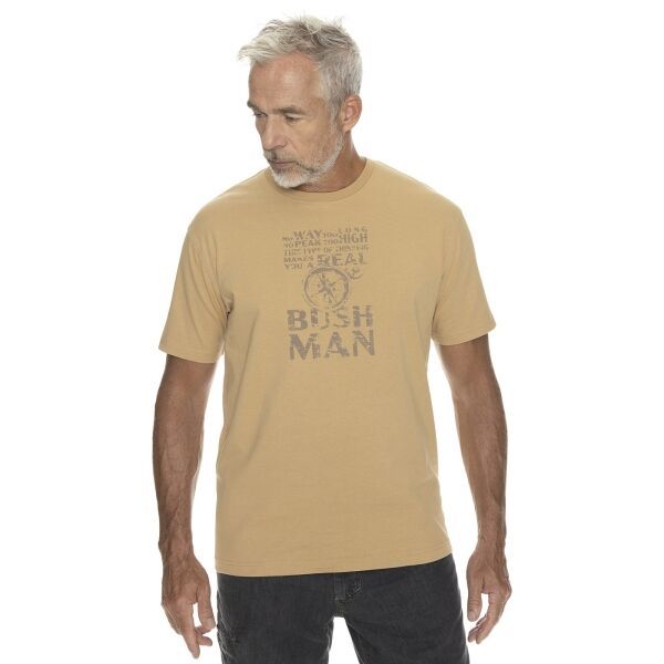 BUSHMAN BUSHMAN NEALE Мъжка тениска, кафяво, размер