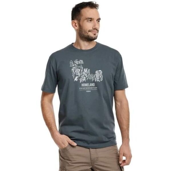 BUSHMAN BUSHMAN VOYTA Мъжка тениска, тъмносин, размер