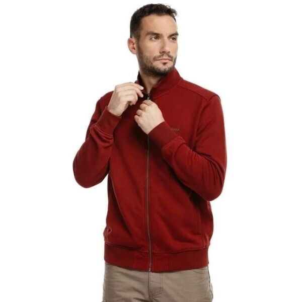 BUSHMAN BUSHMAN YOHO Мъжки суитшърт, червено, размер