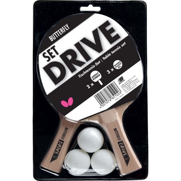 Butterfly Butterfly SET DRIVE Хилка за тенис на маса, кафяво, размер