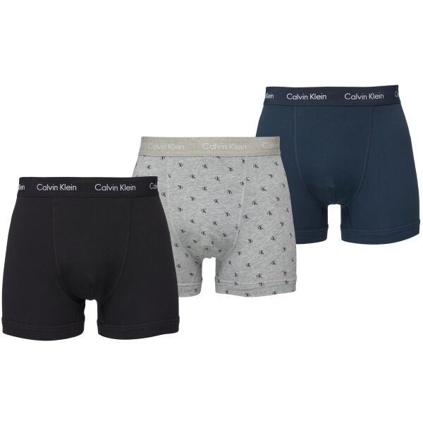 Calvin Klein Calvin Klein 3 PACK TRUNKS - STRETCH Мъжки боксерки, микс, размер