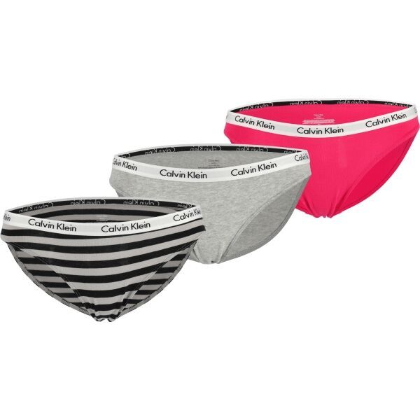 Calvin Klein Calvin Klein 3PK BIKINI Дамски бикини, сиво, размер