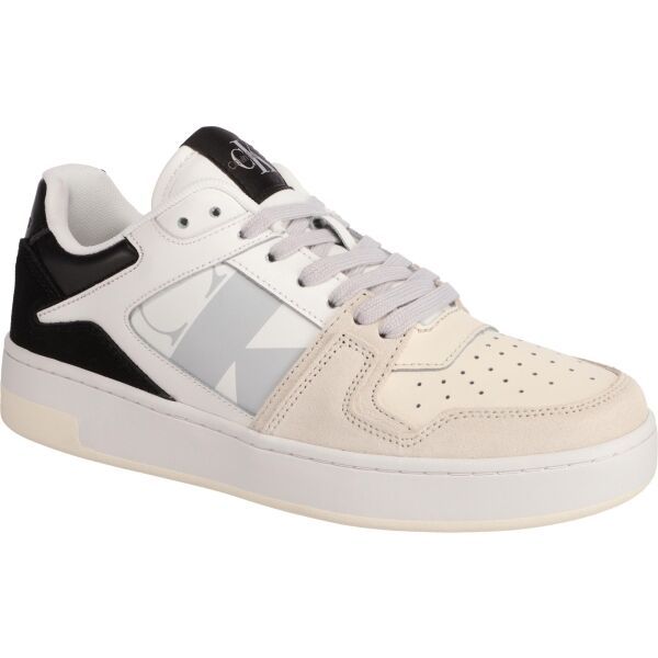 Calvin Klein Calvin Klein BASKET CUPSOLE LACEUP MIX LTH WN Дамски спортни обувки, бяло, размер