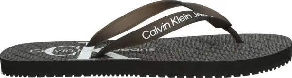 Calvin Klein Calvin Klein BEACH SANDAL GLOSSY Мъжки джапанки, черно, размер
