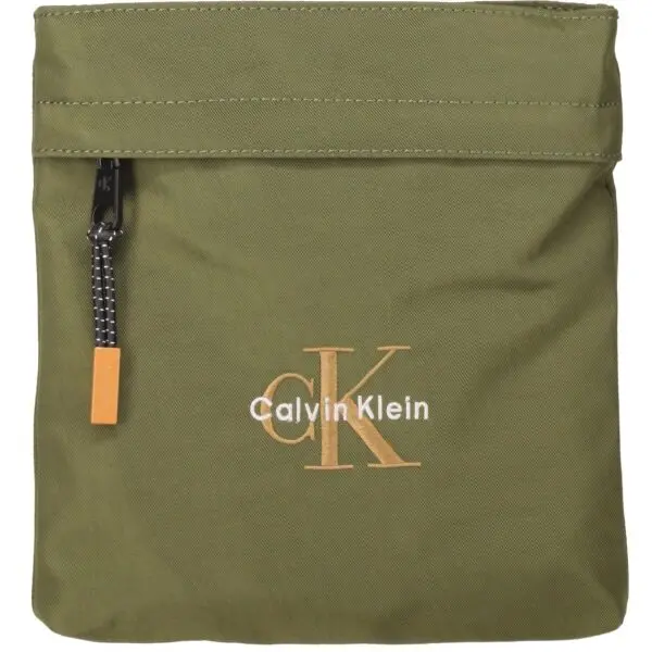 Calvin Klein Calvin Klein BOLD FLATPACK Стилна чанта, khaki, размер